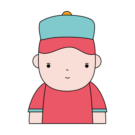 man plumber job to service repair vector illustrationのイラスト素材
