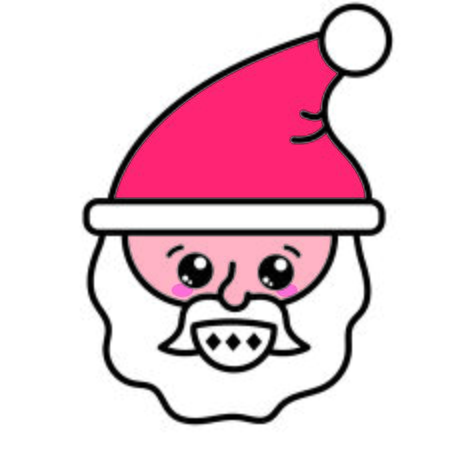 Santa cartoon icon of Merry christmas and season theme Isolated design Vector illustrationのイラスト素材