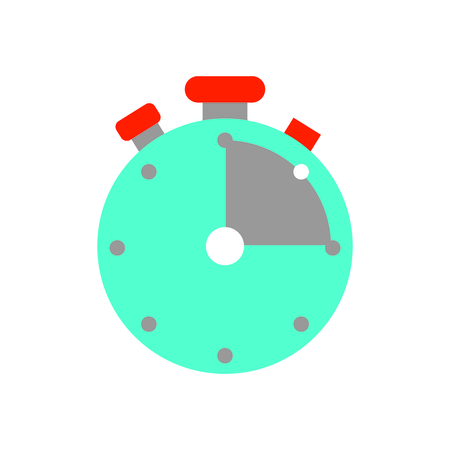 Chronometer of tool time and instrument theme Isolated design Vector illustrationのイラスト素材