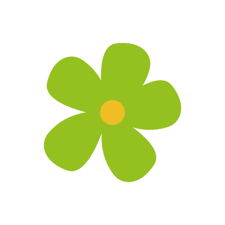 Flower of garden nature and plant theme Isolated design Vector illustrationのイラスト素材
