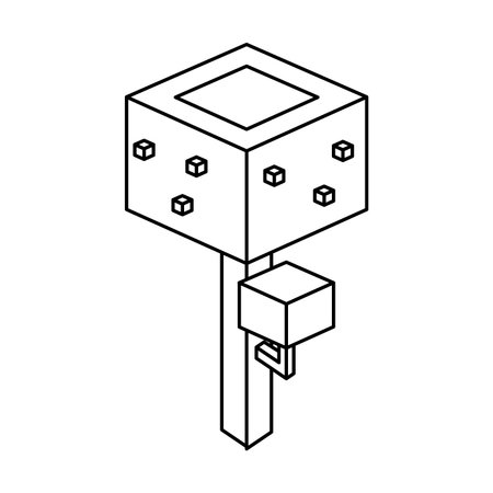 Isometric tree designのイラスト素材