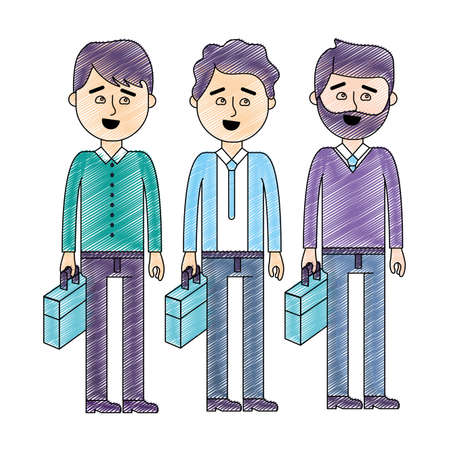 Isolated businessman designのイラスト素材