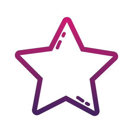 line star shining in the sky decoration design vector illustrationのイラスト素材