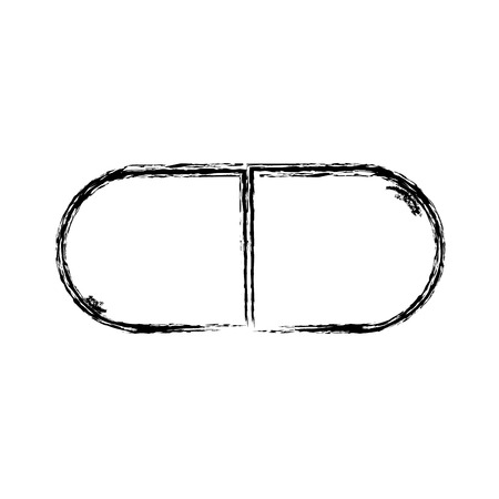 figure pharmaceutical pill drug medical treatmentのイラスト素材