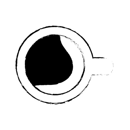 Isolated coffee mug designのイラスト素材