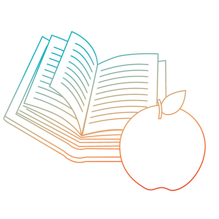 Book of education literature and read theme Isolated design Vector illustrationのイラスト素材