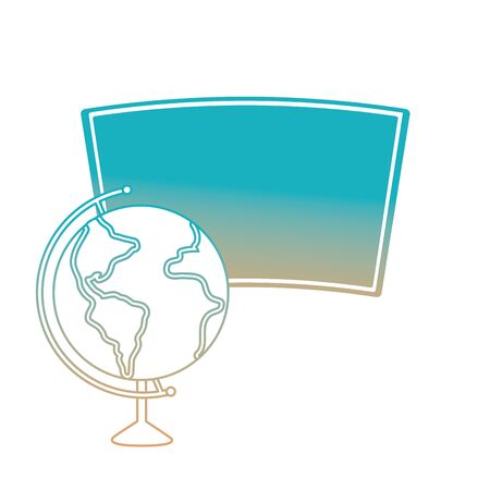 Blackboard of education classroom and school theme Isolated design Vector illustrationのイラスト素材