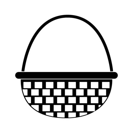 Isolated basket designのイラスト素材