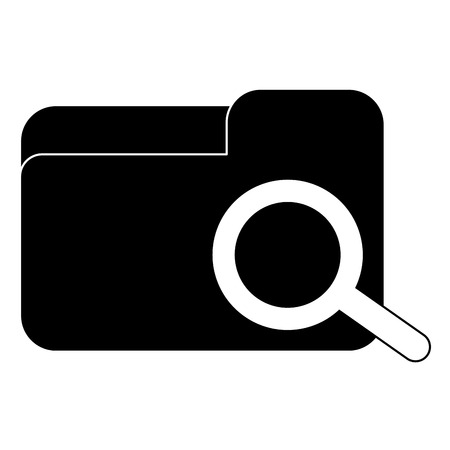 File of document data and archive theme Isolated design Vector illustrationのイラスト素材