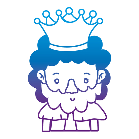 King of royal kingdom and imperial theme Isolated design Vector illustrationのイラスト素材