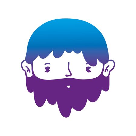 Man of person people and human theme Isolated design Vector illustrationのイラスト素材