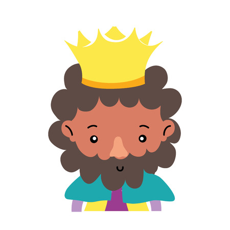 King of royal kingdom and imperial theme Isolated design Vector illustrationのイラスト素材