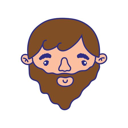Man of person people and human theme Isolated design Vector illustrationのイラスト素材