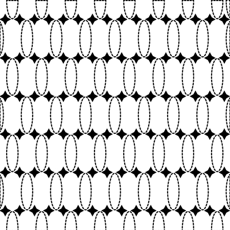 Pattern background of texture decoration and textile theme Black and white design Vector illustrationのイラスト素材