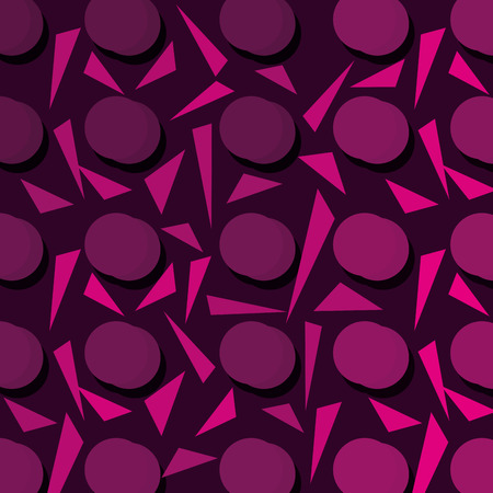 color abstract circle geometric style background vector illustrationのイラスト素材