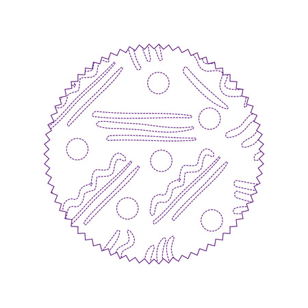 Abstract geometric shape pattern design.のイラスト素材