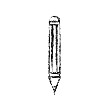 figure pencil school education to study utensilのイラスト素材