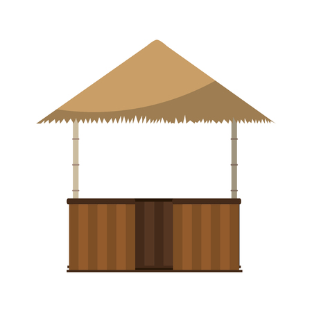 Hut icon design isolated on white background.のイラスト素材