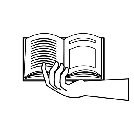 Book of education literature and read theme Isolated design Vector illustrationのイラスト素材