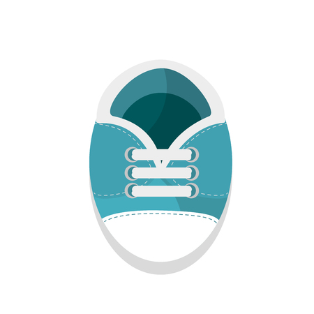 Baby shoe design illustration.のイラスト素材