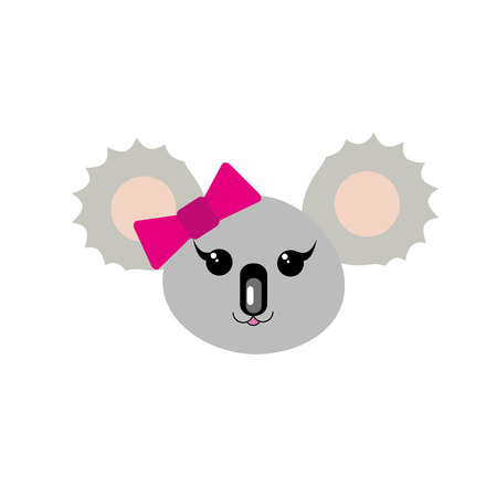 Koala cartoon designのイラスト素材