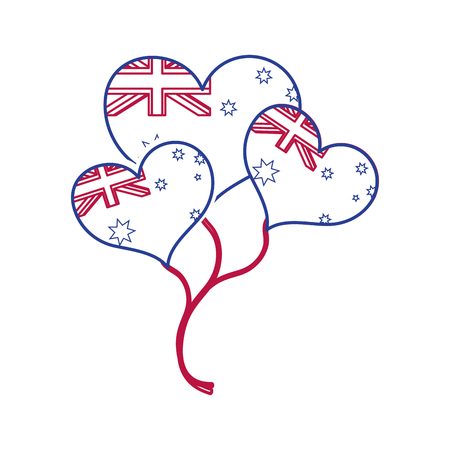 Australian balloon design.のイラスト素材