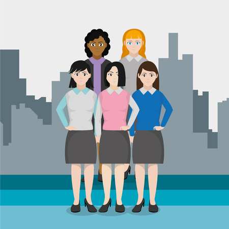 Avatar women designのイラスト素材