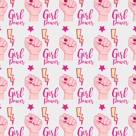 Power hand protest strong background vector illustrationのイラスト素材