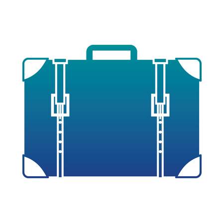 silhouette travel backpack journey tourist adventure vector illustrationのイラスト素材