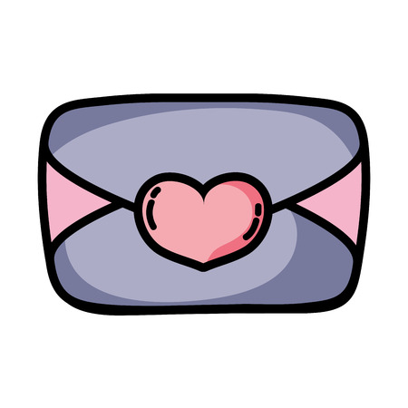 A love card decoration with romantic design vector illustrationのイラスト素材