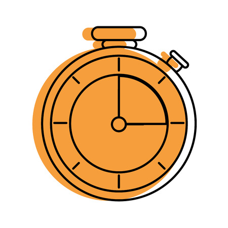 Isolated chronometer designのイラスト素材