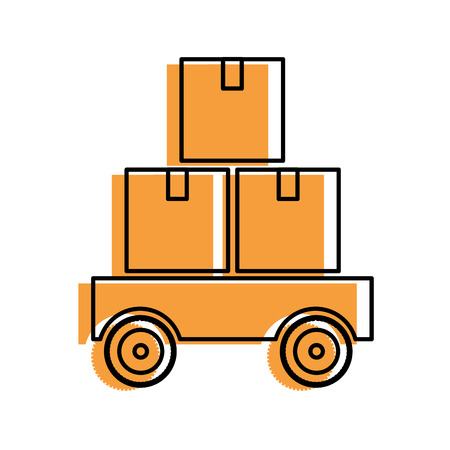 Isolated box designのイラスト素材
