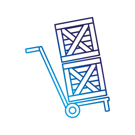 Isolated box designのイラスト素材