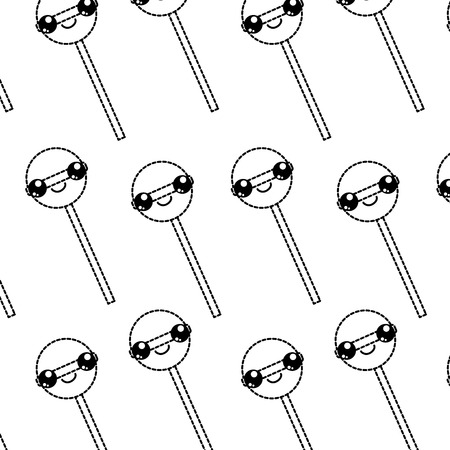 Lollypop patternのイラスト素材