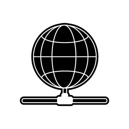 Global sphere designのイラスト素材