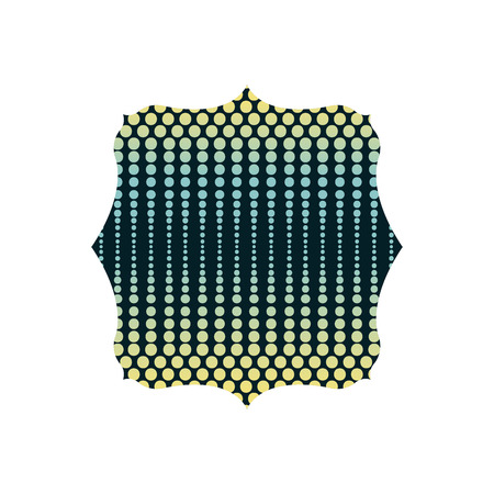 squere with graphic seamless style background design vector illustrationのイラスト素材