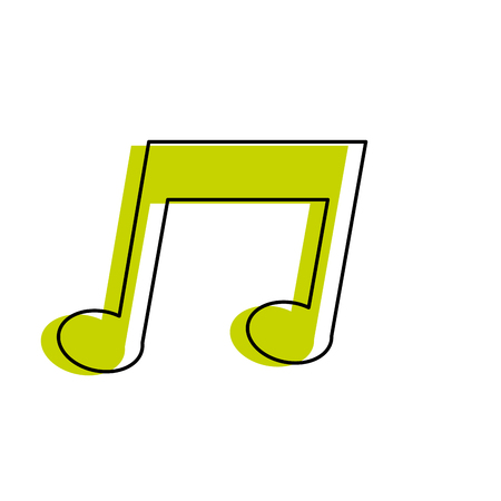 Music note designのイラスト素材