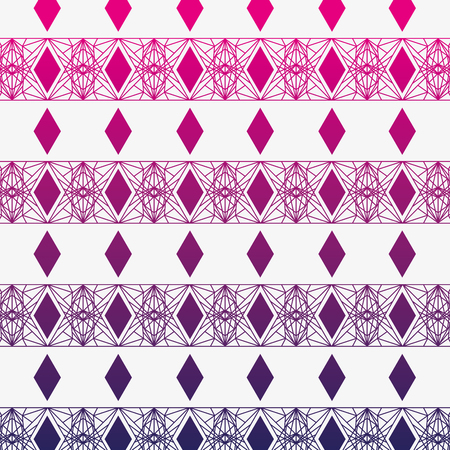 silhouette seamless pattern shapes background design vector illustrationのイラスト素材