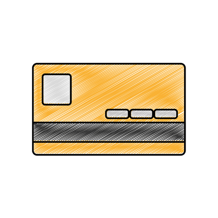 grated finance credit card economy technology vector illustrationのイラスト素材