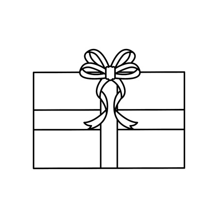 Isolated gift designのイラスト素材