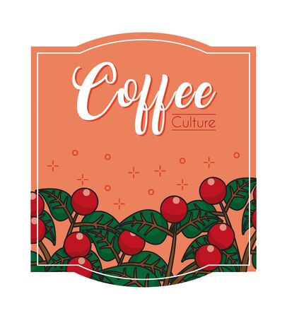 Coffee culture conceptのイラスト素材