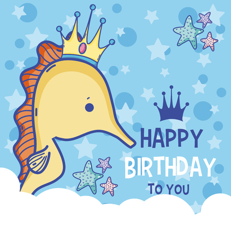 Happy birthday card imageのイラスト素材