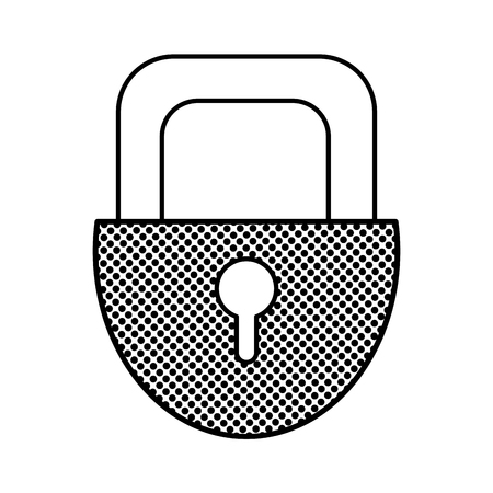 filling texture padlock security object to privacy accessのイラスト素材