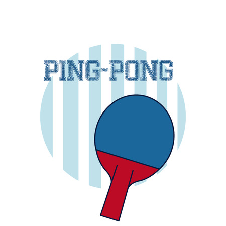 Table tennis racket vector illustration graphic designのイラスト素材