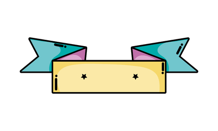 business ribbon label to price saleのイラスト素材