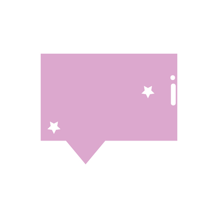 colorful chat bubble text notes iconsのイラスト素材