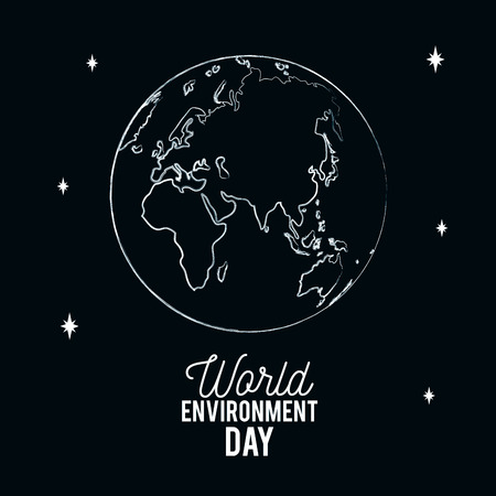 World environment day vector illustrationのイラスト素材