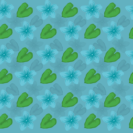 Tropic leaves designのイラスト素材