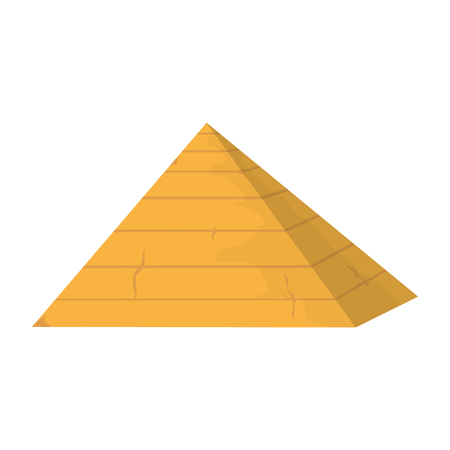 pyramid giza egypt tourism travel vector illustrationのイラスト素材