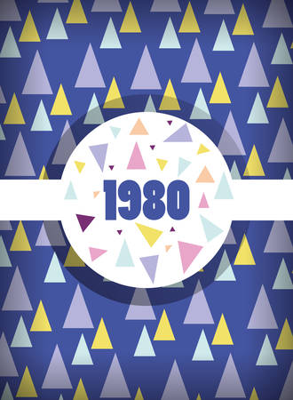 Memphis template and background colorful design vector illustration graphic designのイラスト素材